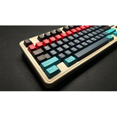 GMK Neon Nights 104+57 Full PBT Dye-subbed Keycaps Set for Cherry MX Mechanical Gaming Keyboard